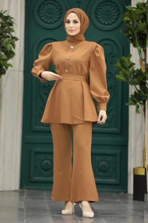 Brown Women Dual Suit 5891KH - NEVA STYLE