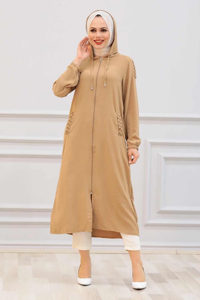 Neva Style - Cape Hijab Biscuit 15630BS - 1