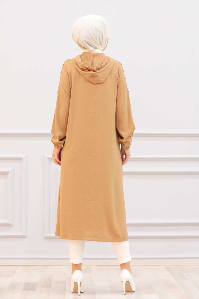 Neva Style - Cape Hijab Camel 14650C - 2