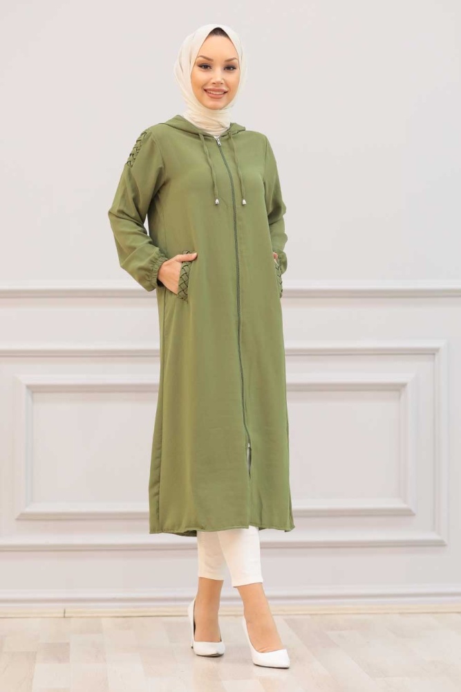 Neva Style - Cape Hijab Kaki 15630HK - 1