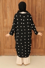 Neva Style - Cardigan Hijab Noir 6330S - Thumbnail