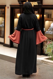 Neva Style -Carrelage Hijab Abaya 55510KRMT - Thumbnail