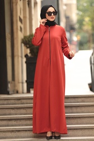 Neva Style - Carrelage Hijab Abaya 5748KRMT - Thumbnail