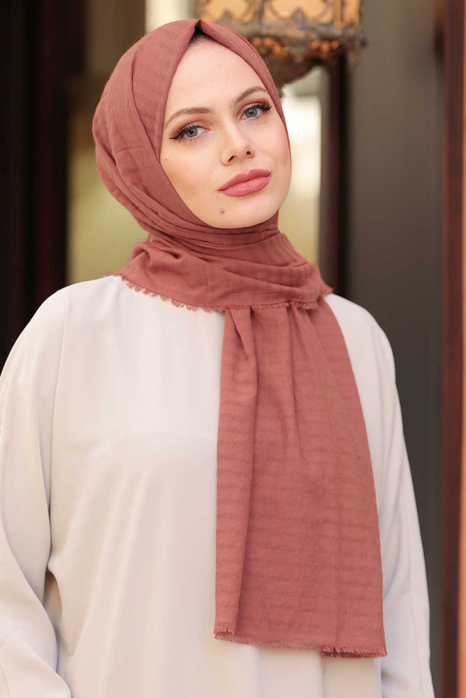 Neva Style -Carrelage Hijab Châle 50680KRMT - 1