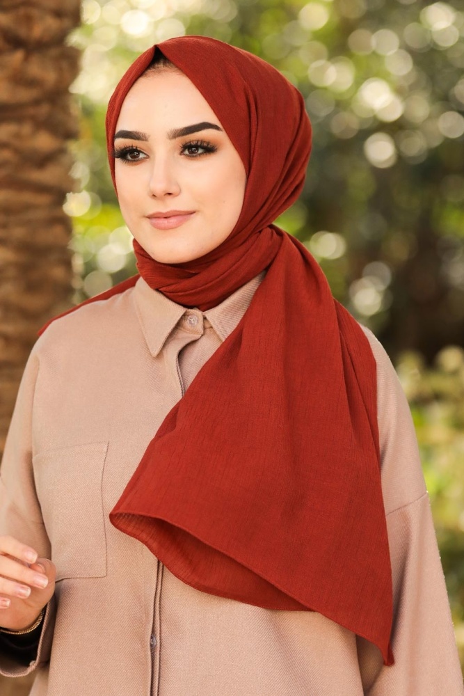 Neva Style - Carrelage Hijab Châle 7563KRMT - 1