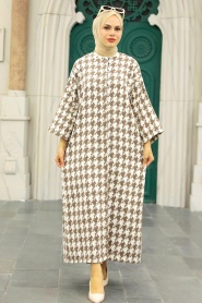 Neva Style - Casquette Cachet Hijab Vison 5663V - Thumbnail