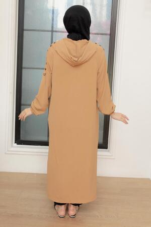 Neva Style - Casquette Hijab Biscuit 6298BS - 2
