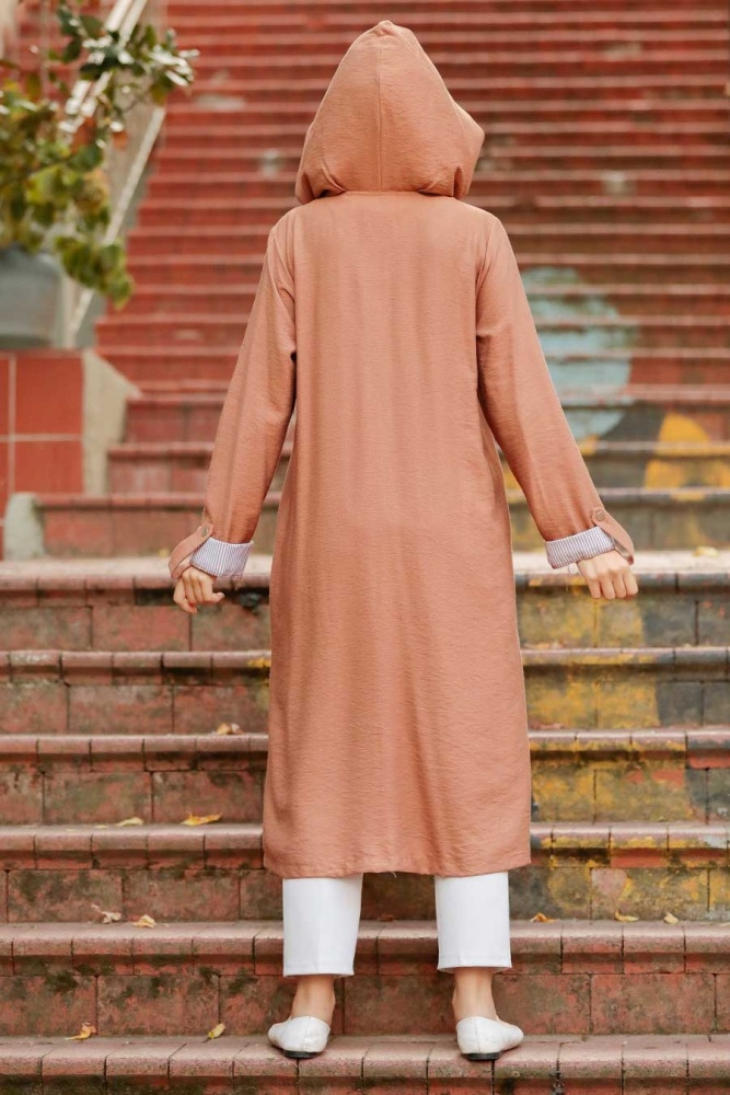 Neva Style - Casquette Hijab Camel 4104C - 3