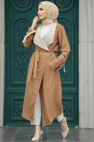 Neva Style - Casquette Hijab Camel 41080C - Thumbnail