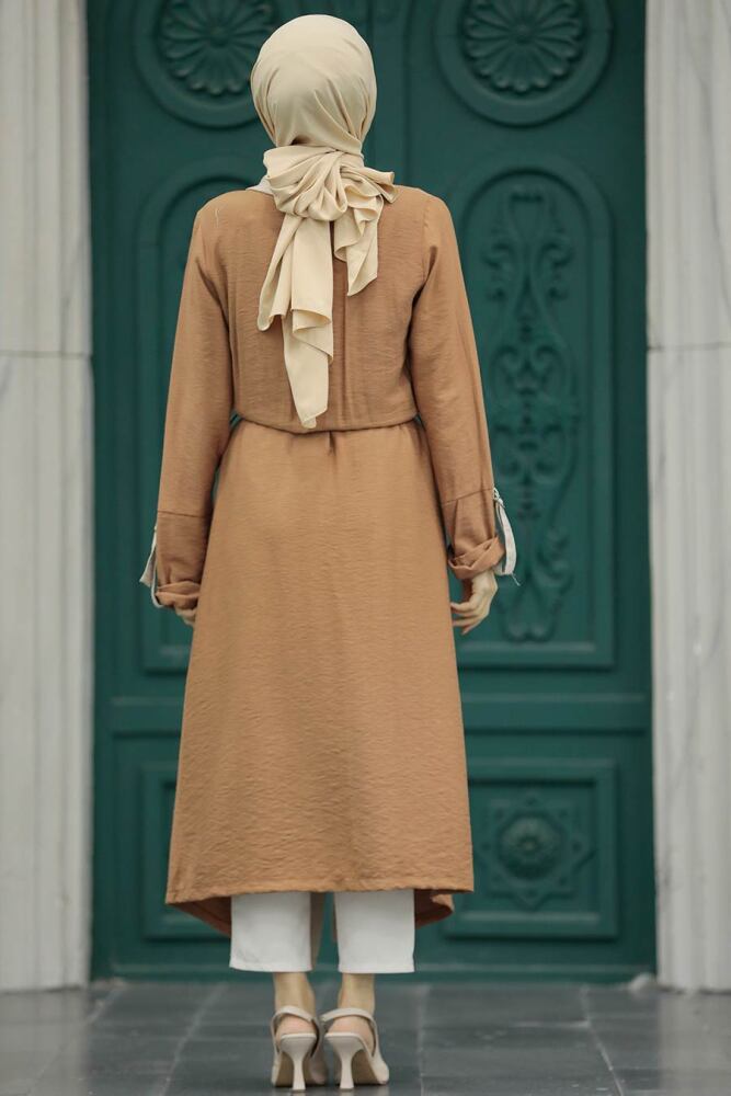 Neva Style - Casquette Hijab Camel 41080C - 3