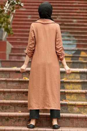 Neva Style - Casquette Hijab Camel 41102C - 2