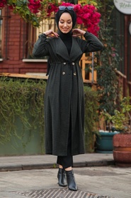 Neva Style - Casquette Hijab Kaki 5580HK - Thumbnail