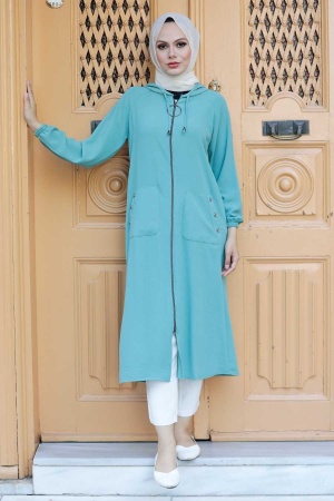 Neva Style -Casquette Hijab Menthe 511MINT - 2