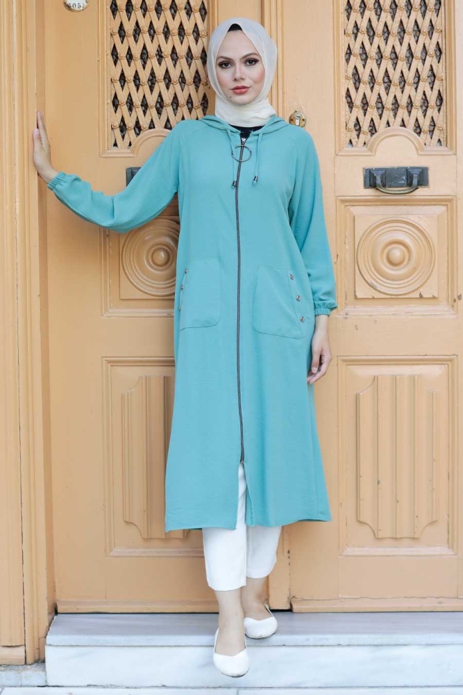 Neva Style -Casquette Hijab Menthe 511MINT - 2
