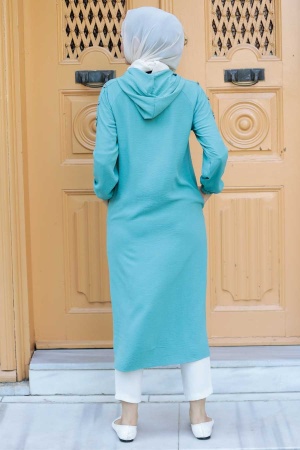 Neva Style -Casquette Hijab Menthe 511MINT - 3