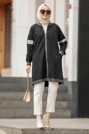 Neva Style - Casquette Hijab Noir 18930S - 1