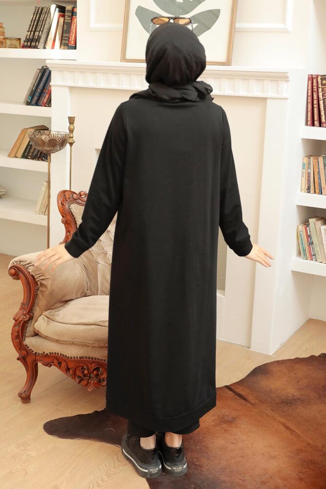 Neva Style - Casquette Hijab Noir 1902S - 2