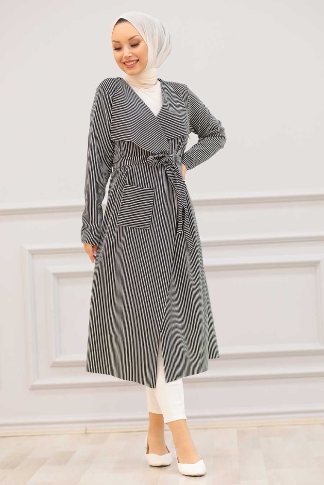 Neva Style - Casquette Hijab Noire 1737S - 1