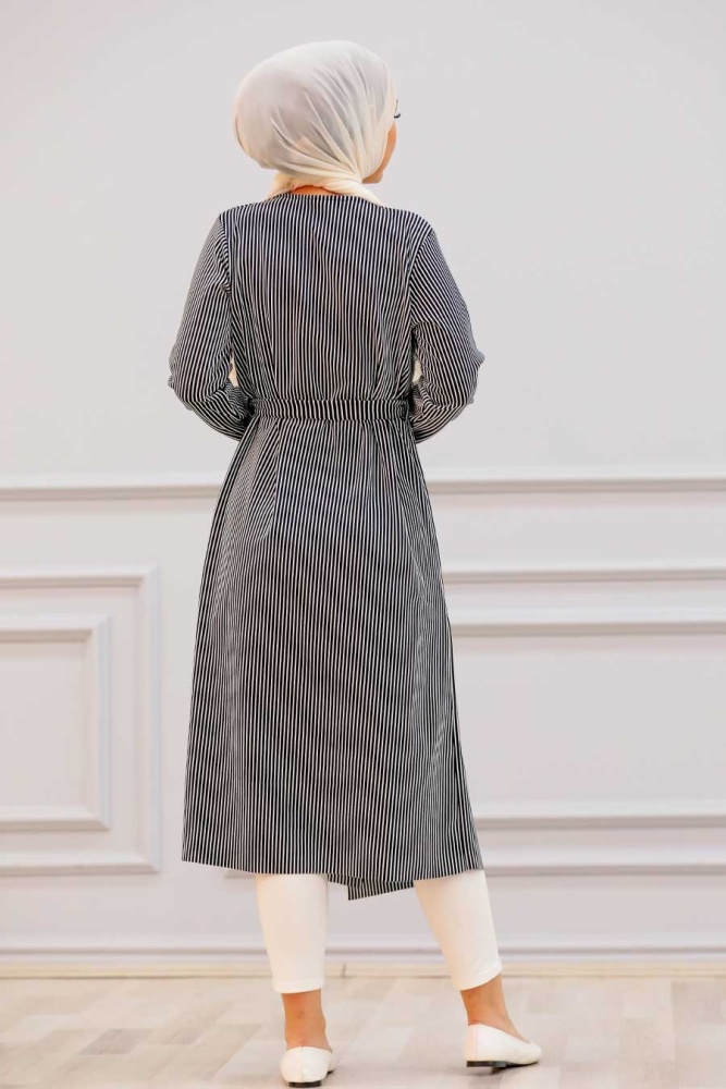 Neva Style - Casquette Hijab Noire 1737S - 2