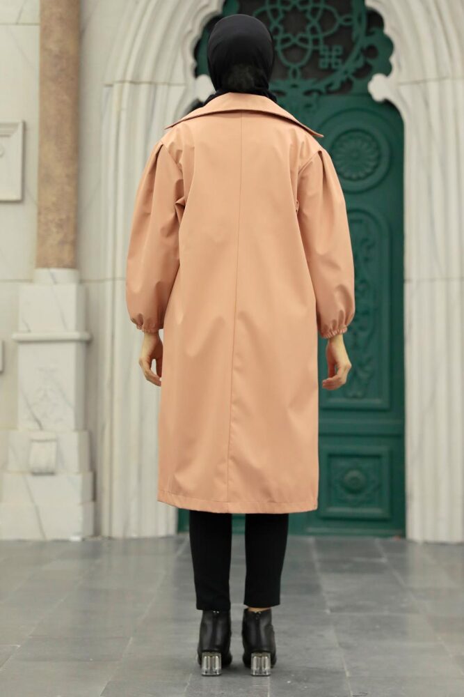 Neva Style - Casquette Hijab Saumon 5829SMN - 4