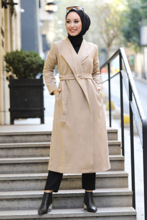 Neva Style - Cepli Bej Tesettür Kap 5569BEJ - 1