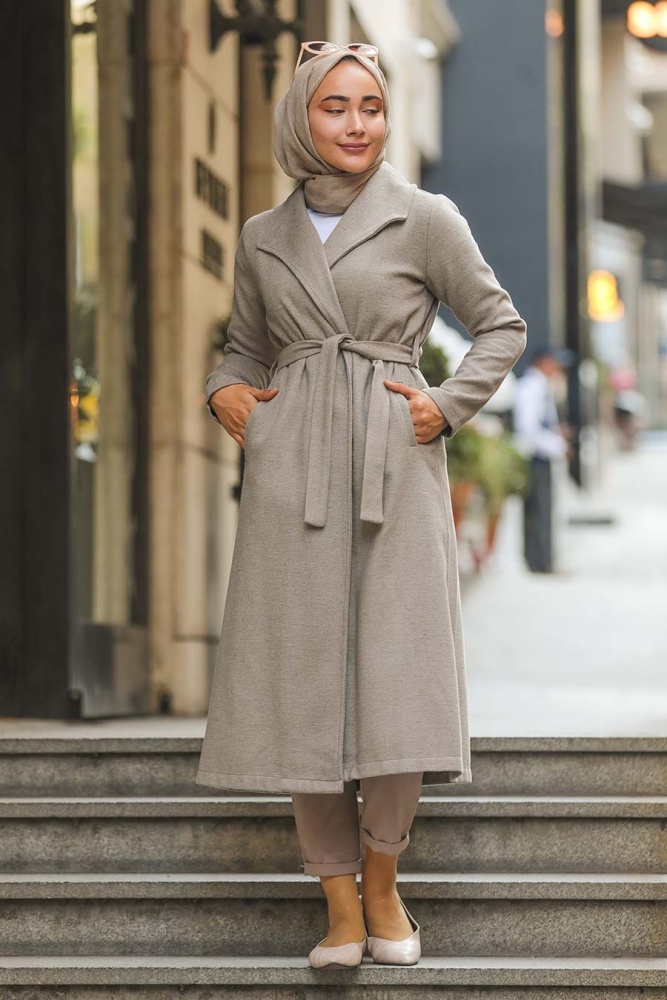 Neva Style - Cepli Vizon Tesettür Kap 5173V - 2