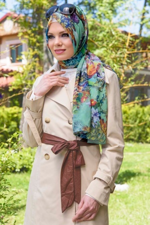 Neva Style - Chiffon Shawl 5553 - 1