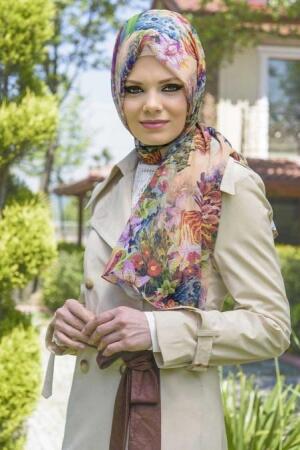 Neva Style - Chiffon Shawl 5554 - 1