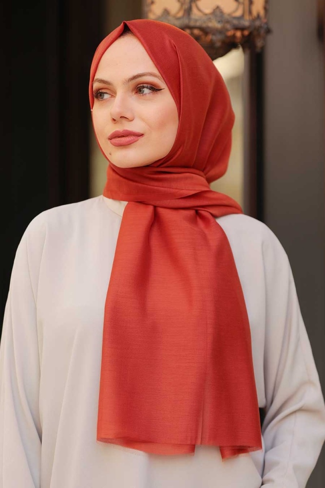 Neva Style - Châle Hijab Tan 48410TB - 1