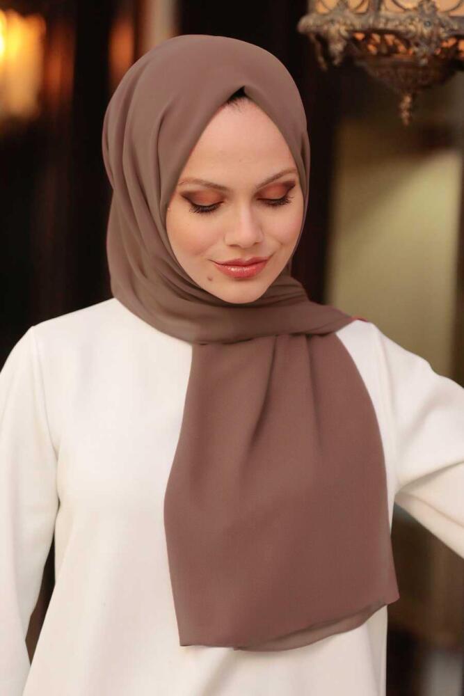 Neva Style - Chocolate Shawl 7475ÇK - 1