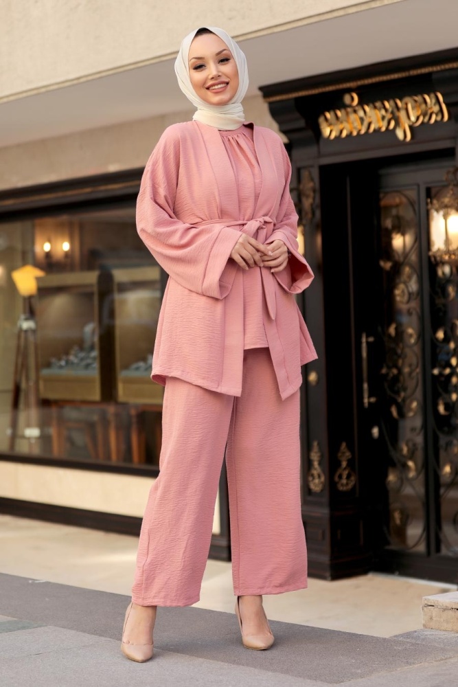 Neva Style - Combinaison double voile saumon 1104SMN - 4