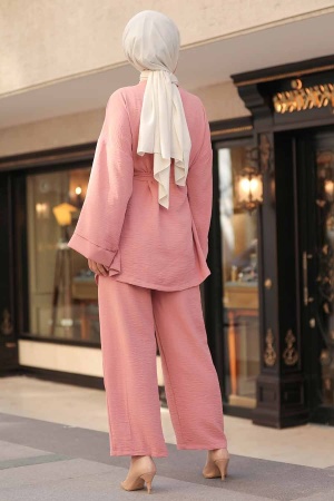 Neva Style - Combinaison double voile saumon 1104SMN - 7