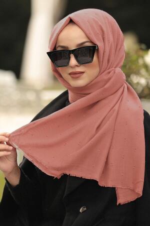 Neva Style - Coral Color Shawl 7470MR - 1