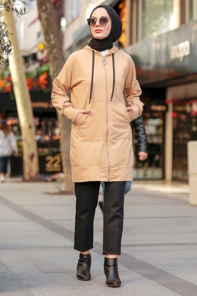 Neva Style - Coupe Biscuit Hijab 32450BS - 1