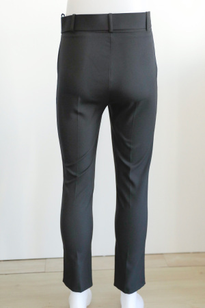 Neva Style - Dar Paça Siyah Tesettür Pantolon 10550S - 2