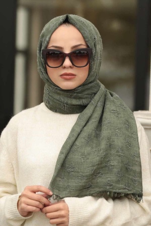 Neva Style - Desenli Şal 7391 - 1