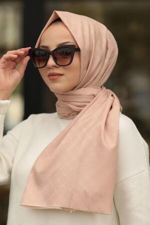 Neva Style - Desenli Somon Şal 7511SMN - 1