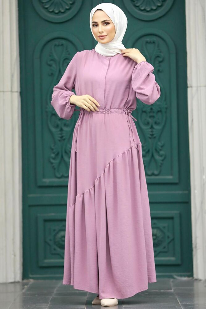 Dusty Rose Long Dress 5911GK - 1