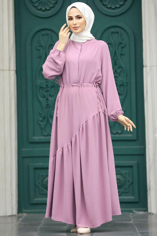 Dusty Rose Long Dress 5911GK - 3