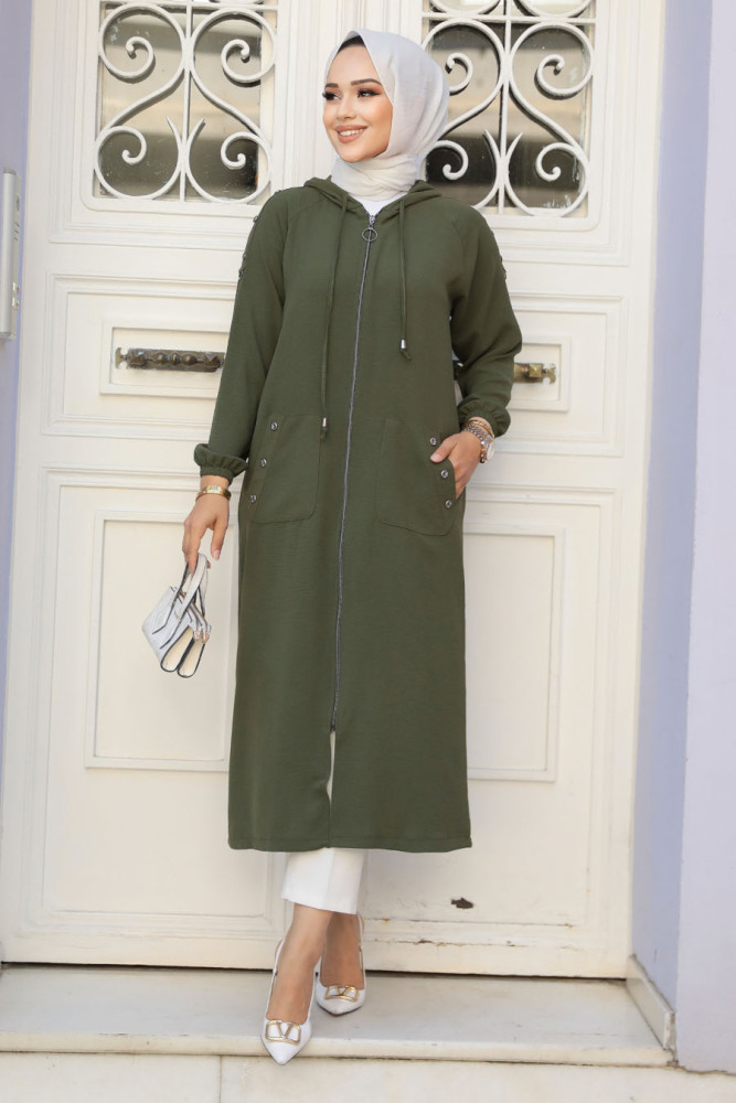 Emerald Green Women Coat 511ZY - 1