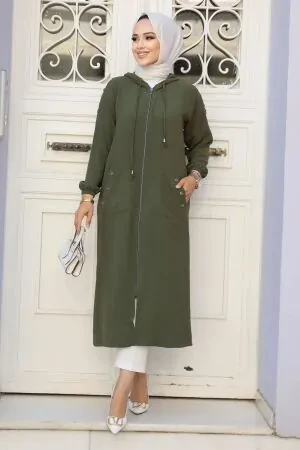 Emerald Green Women Coat 511ZY 