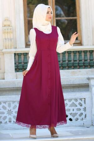 Neva Style - Fuchsia Hijab 16602F - 1