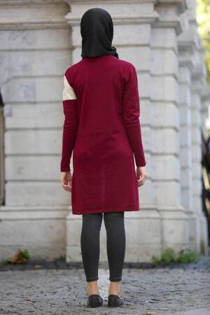 Neva Style - Fuchsia Hijab Trico 15081F - 2