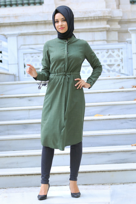 Neva Style - Fuchsia Hijab Tunic 16247HK