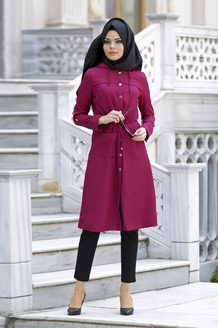 Neva Style - Fuchsia Hijab130F