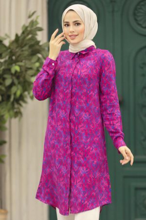 Fuchsia Modest Tunic 11607F - 1