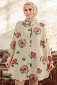 Neva Style - Fushia Hijab Tunic 11305F - Thumbnail