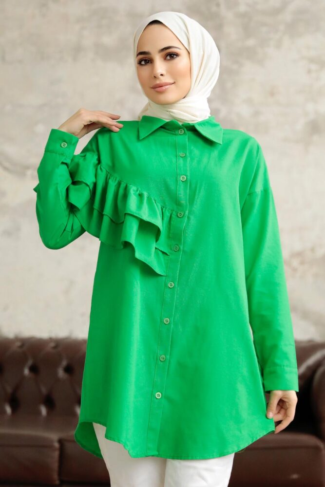 Green Modest Tunic 11191Y - 1
