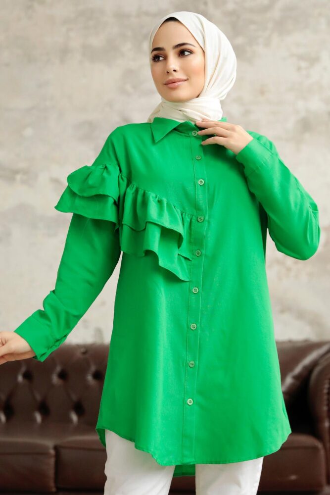 Green Modest Tunic 11191Y - 2