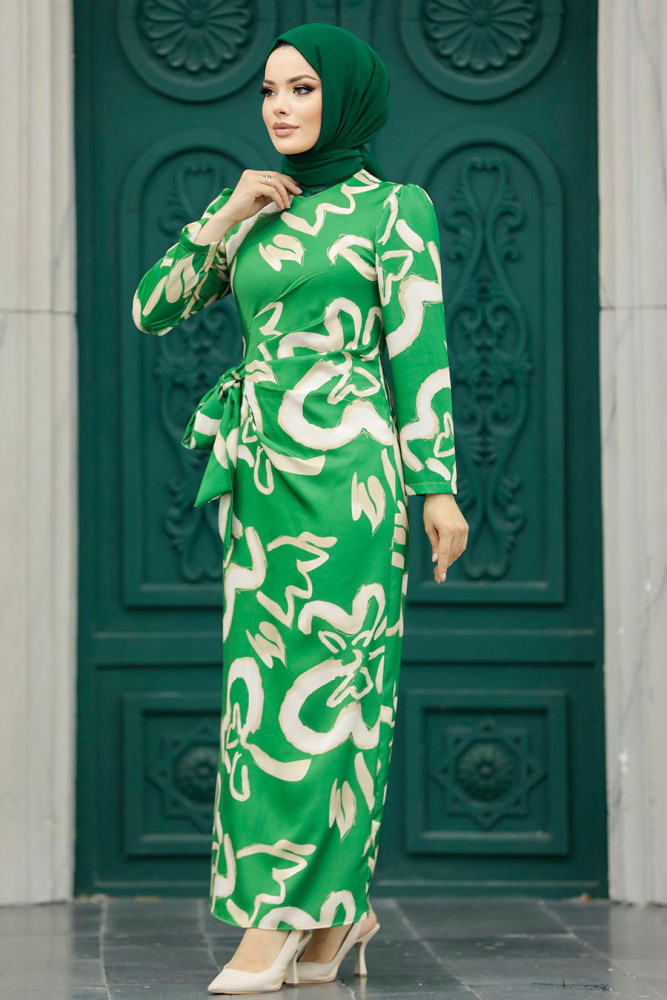 Green Women Dress 5939Y - 2